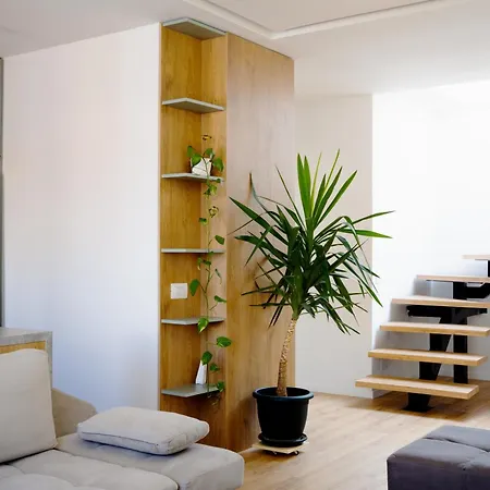 Square Luxury Penthouse ティラナ